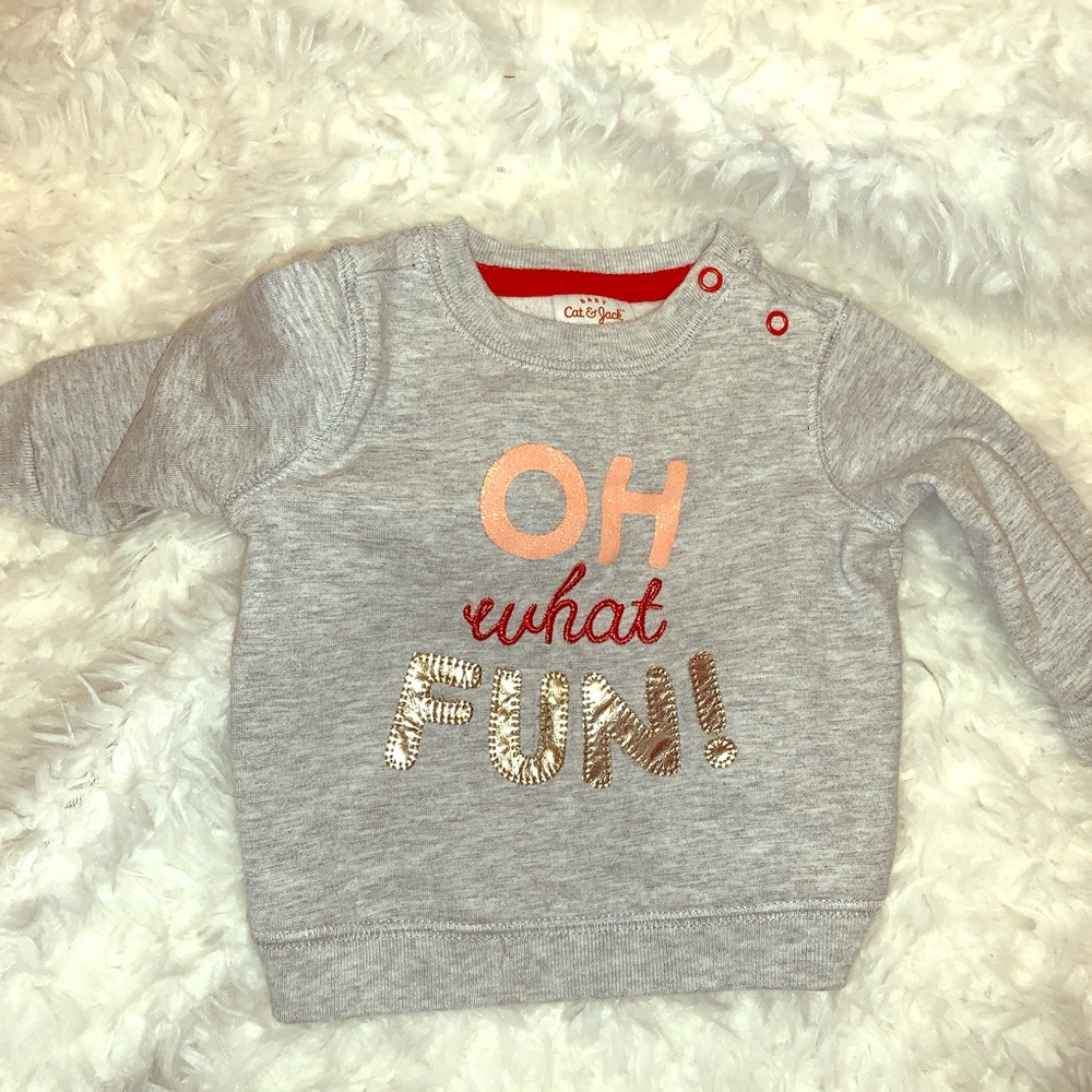 Holiday/ Christmas shirt for baby girl